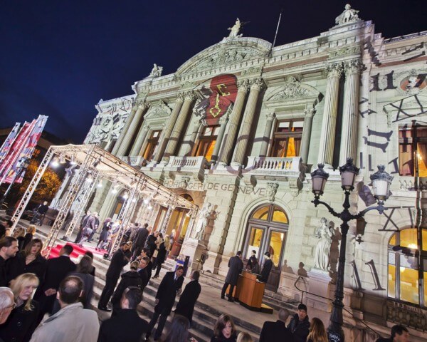 The ceremony for the 11th Grand Prix d’Horlogerie de Genève was held in the city's Grand Theatre © GPHG