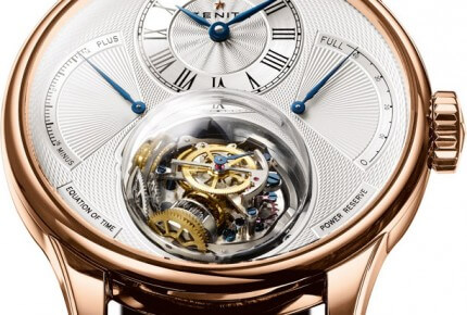 Best Complicated Watch Prize: Zenith Academy Christophe Colomb Equation of Time, rose gold © Zenith