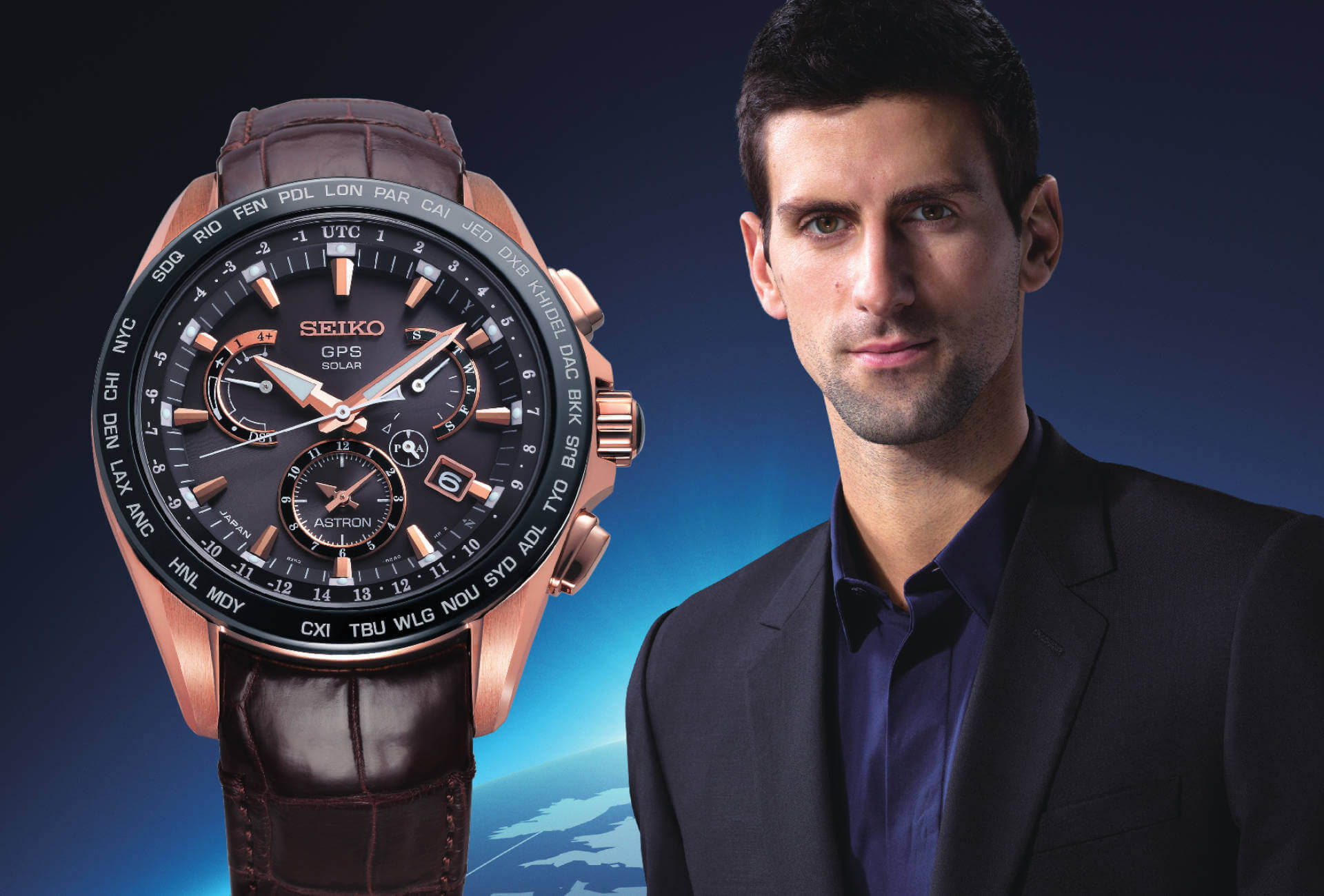 Novak Djokovic Astron Dual Time Djokovic Limited Edition Seiko