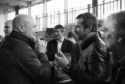 Georges Kern (CEO Breitling) et Guillaume Canet © Wheels and Waves festival