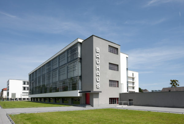 Bâtiment de Dessau, Walter Gropius (1925–26) - façade Sud
