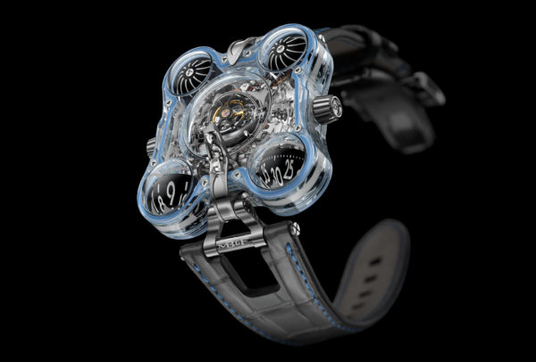 HM6 Alien Nation, record-holder for the most sapphire parts in 2017 © MB&F