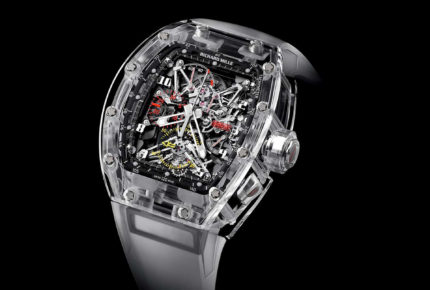 RM 056 and its pioneering sapphire case (2012) © Richard Mille