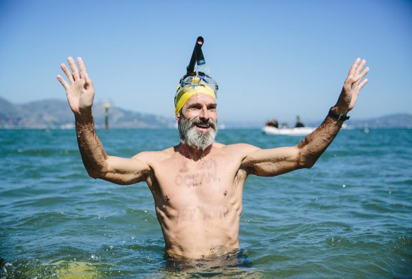 Ben Lecomte, nageur aventurier © Ulysse Nardin