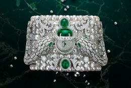 Montre secrète Serpenti High-Jewellery Baroque Pearls © Bulgari