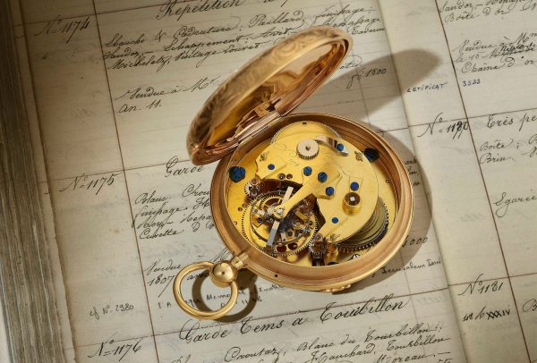 Breguet montre Tourbillon, échappement naturel, No 1176 vendu en 1809 au comte Potocki pour 4 600 francs